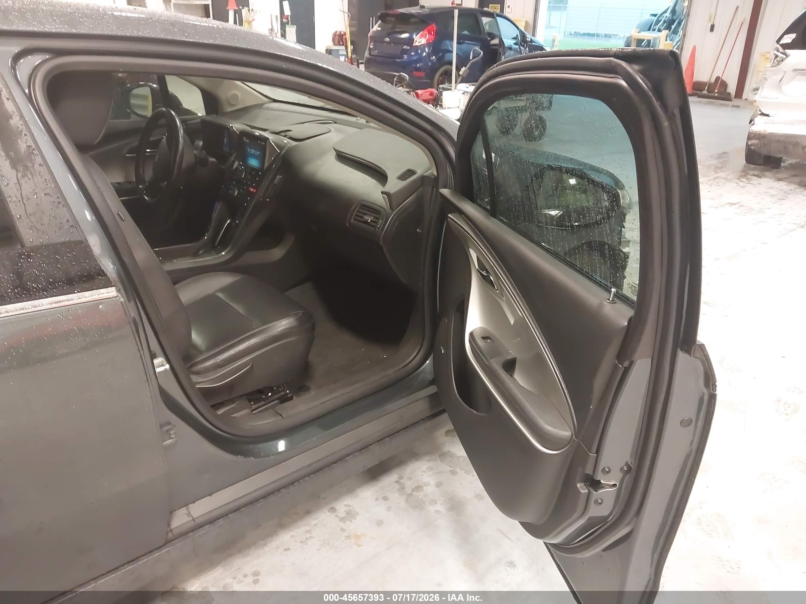 2013 Chevrolet Volt   Gray vin: 1G1RH6E44DU101130