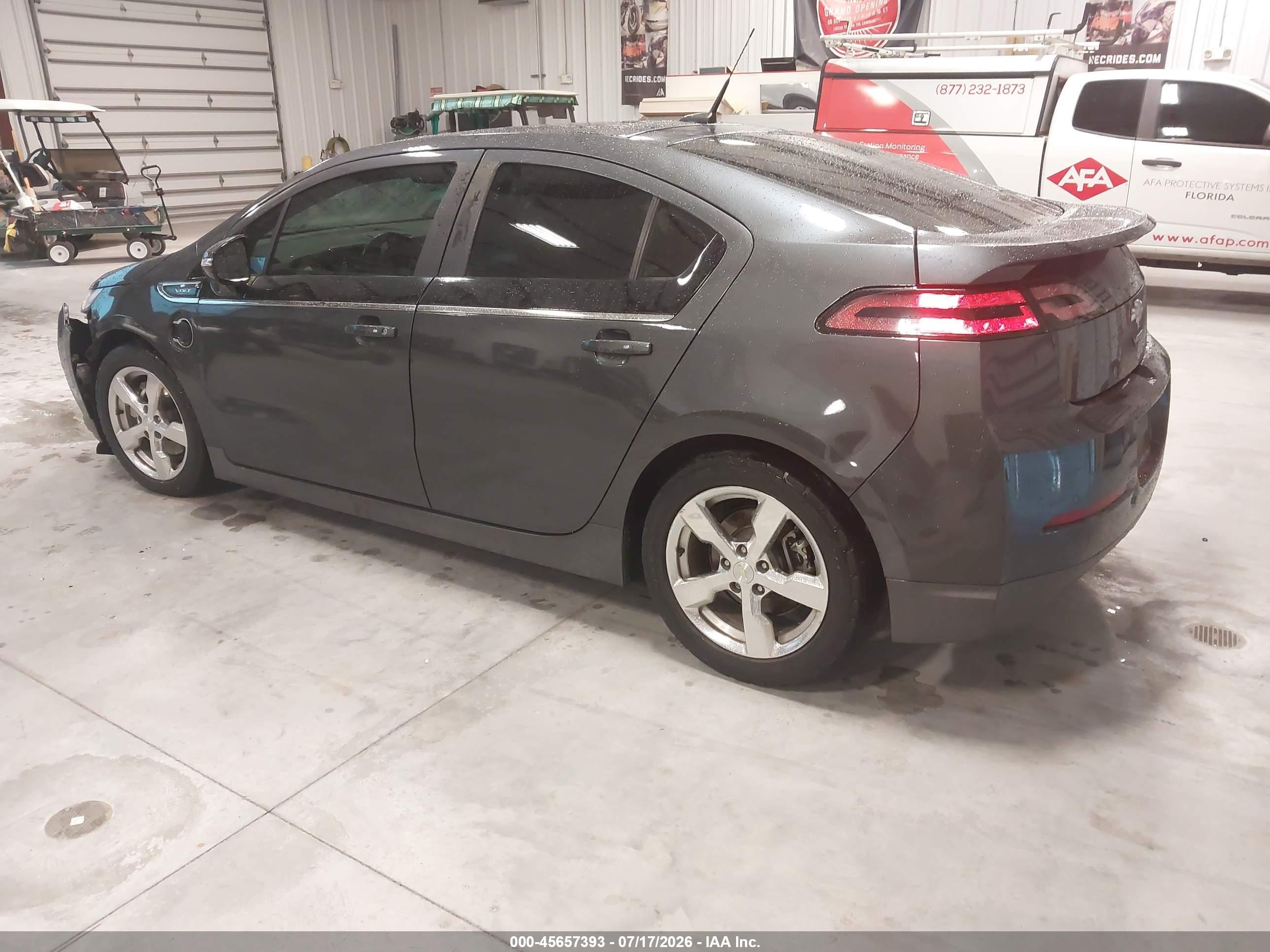 2013 Chevrolet Volt   Gray vin: 1G1RH6E44DU101130