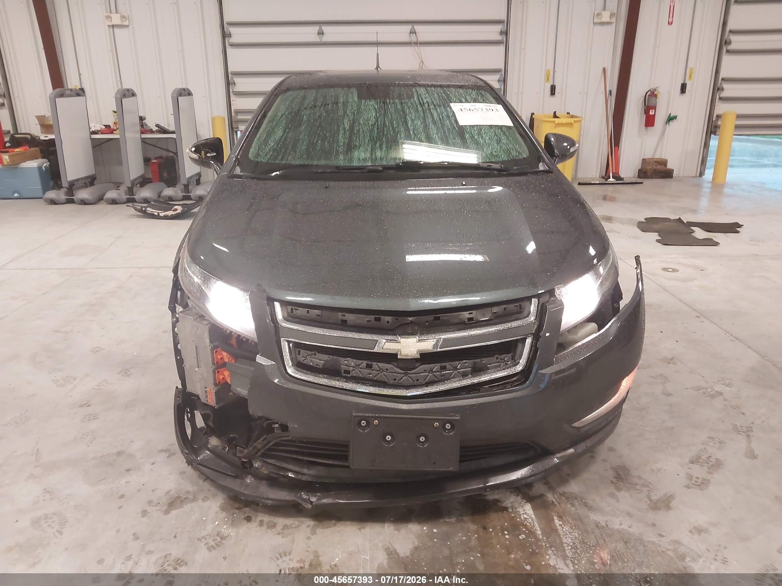 2013 Chevrolet Volt   Gray vin: 1G1RH6E44DU101130