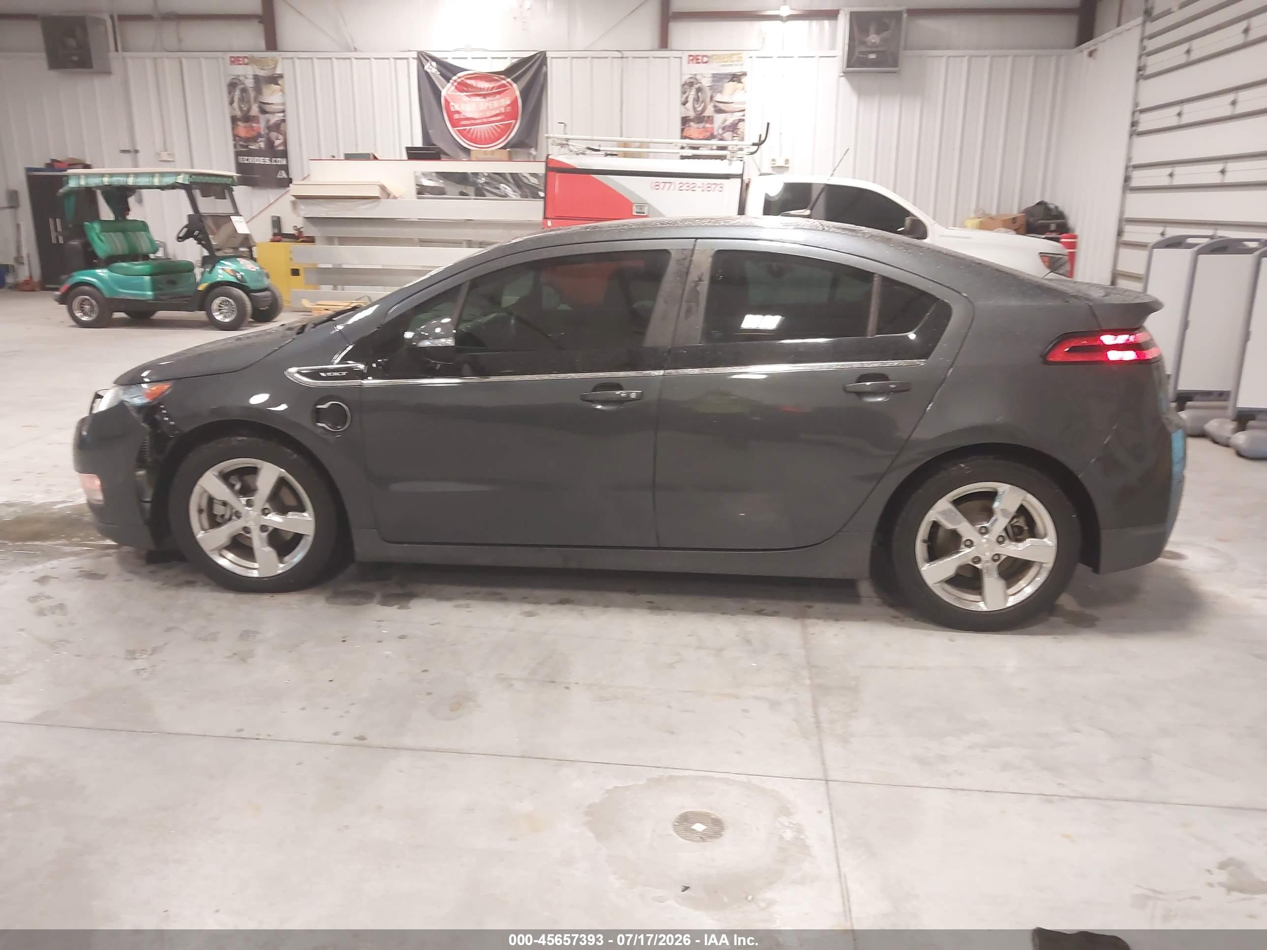 2013 Chevrolet Volt   Gray vin: 1G1RH6E44DU101130