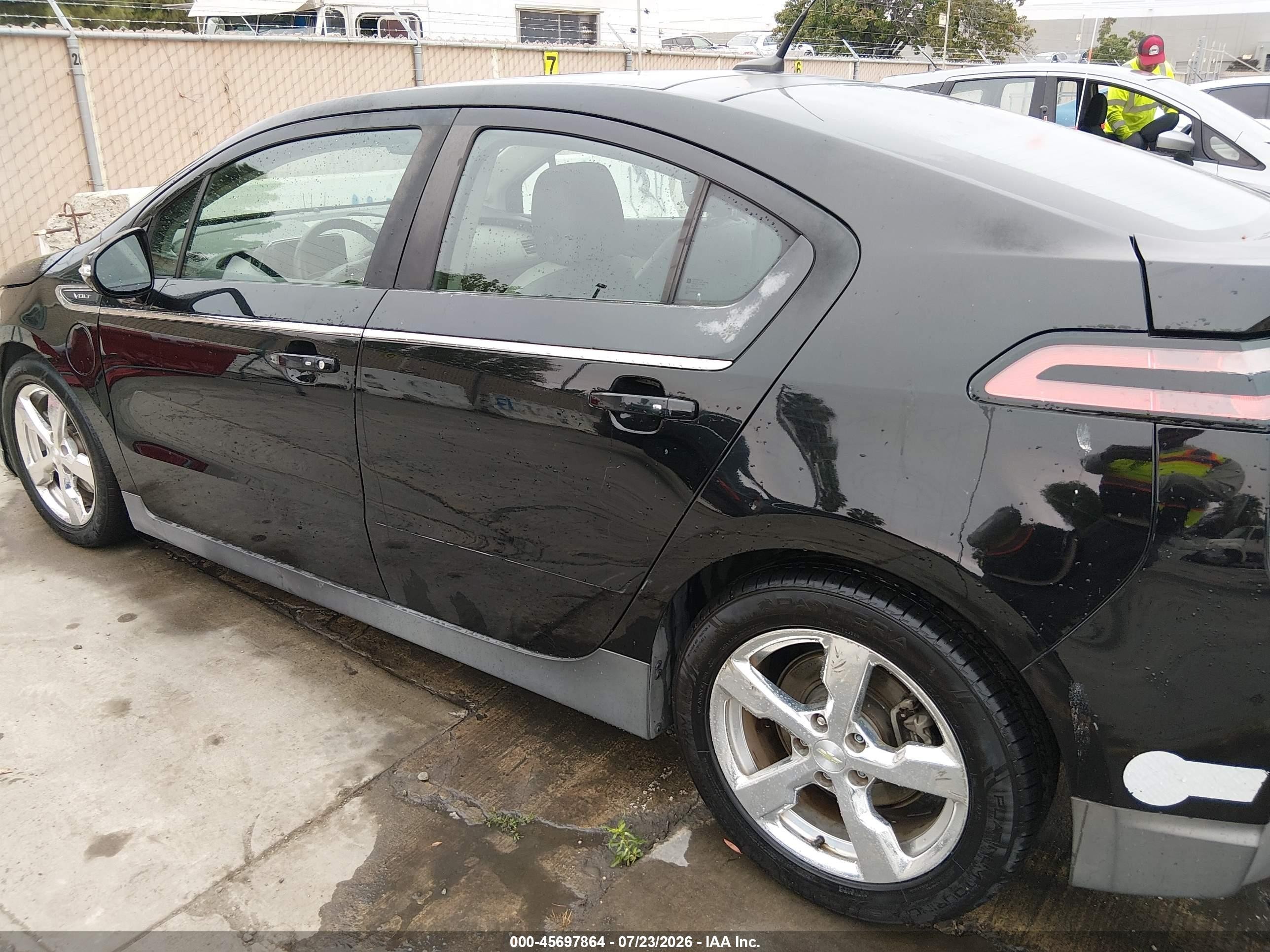 2014 Chevrolet Volt   Black vin: 1G1RH6E44EU140382