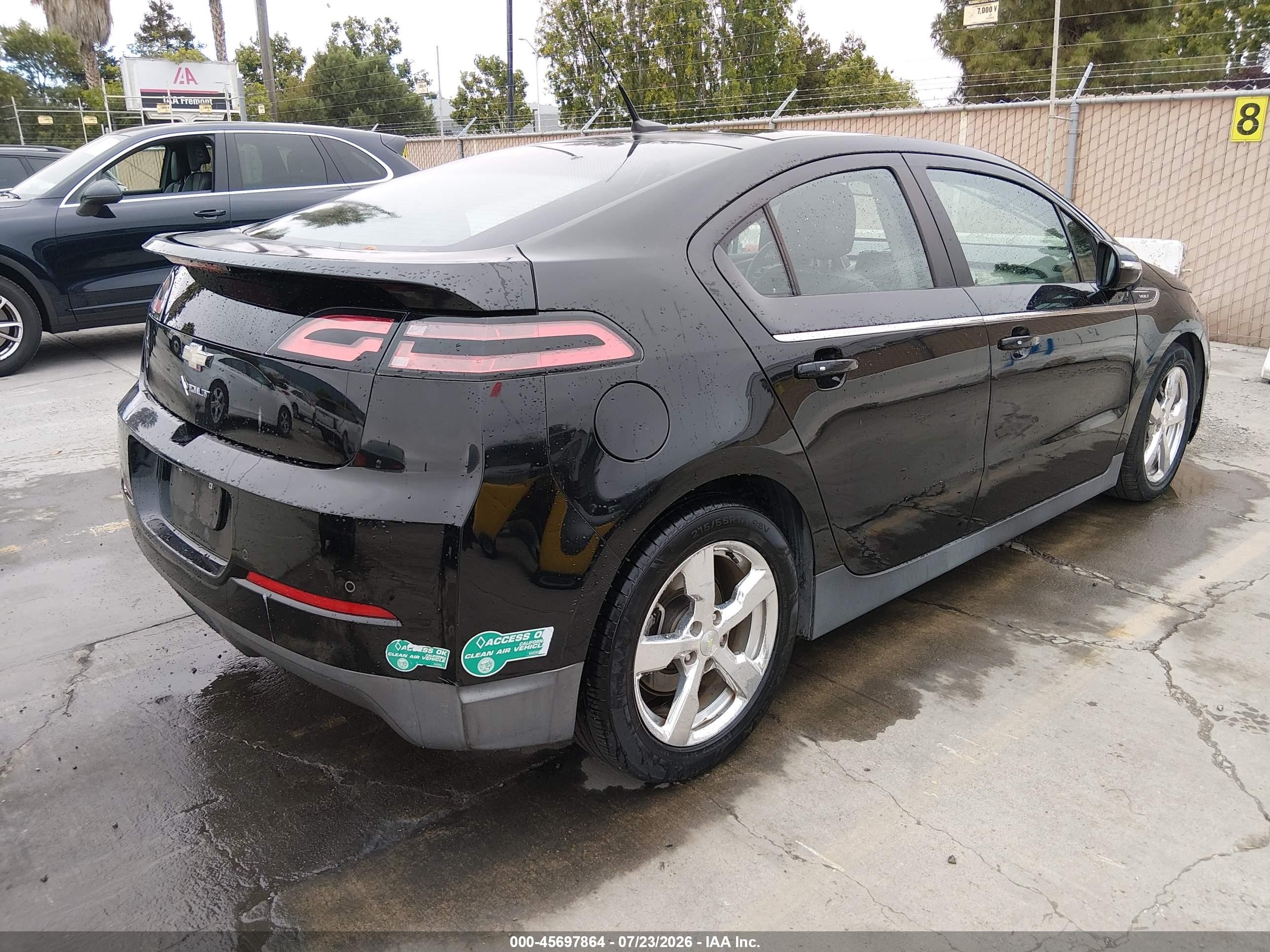 2014 Chevrolet Volt   Black vin: 1G1RH6E44EU140382