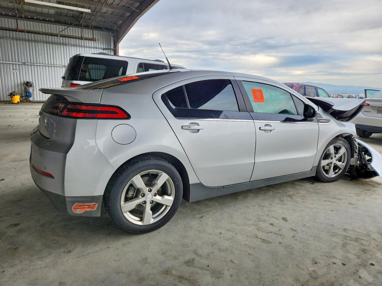 2013 Chevrolet Volt Silver vin: 1G1RH6E45DU133472