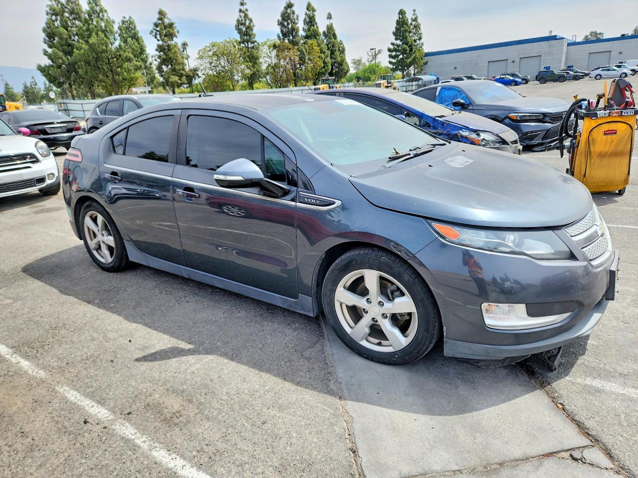 2013 Chevrolet Volt Угольный vin: 1G1RH6E45DU142107