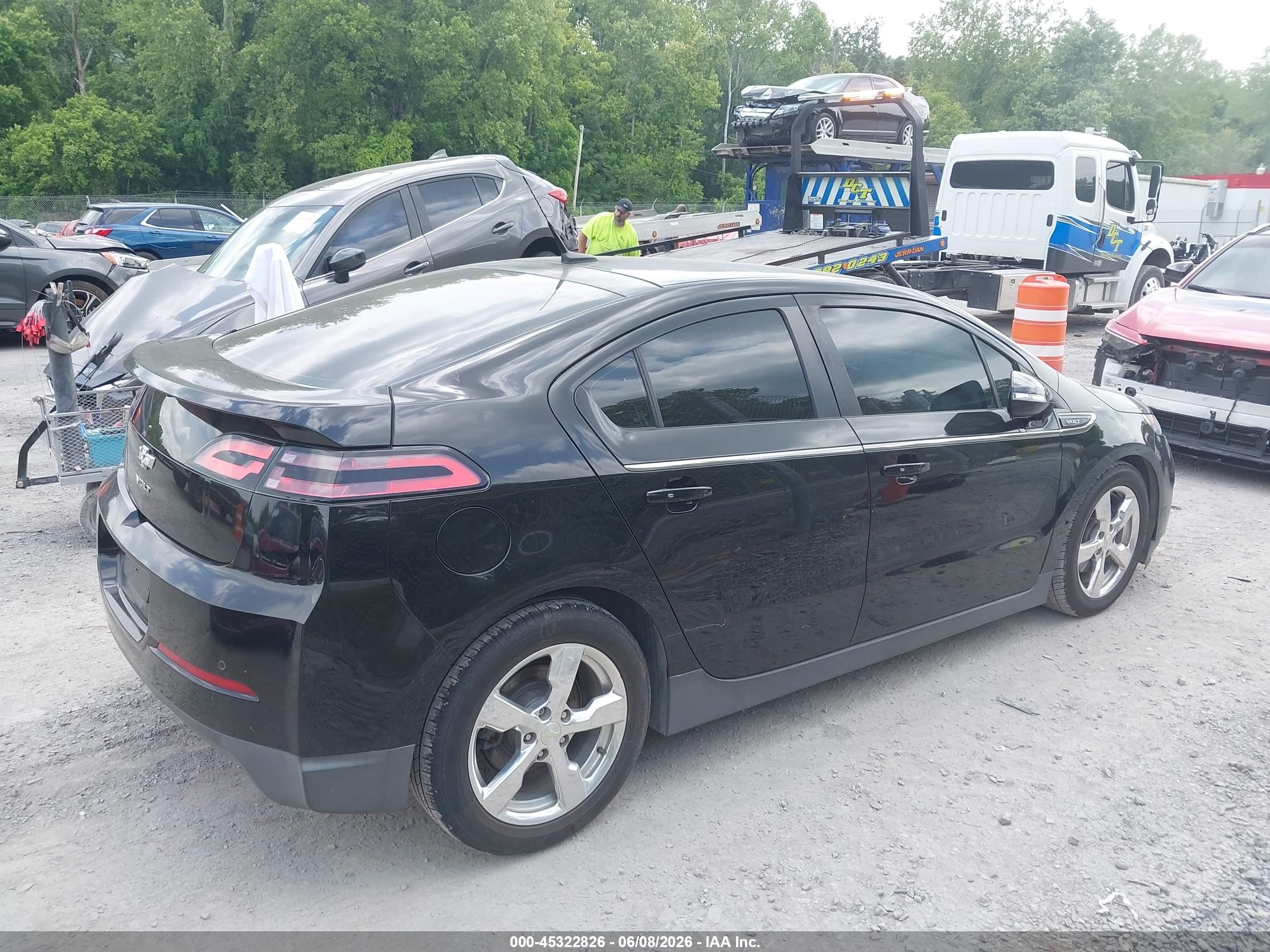 2013 Chevrolet Volt   Black vin: 1G1RH6E45DU148599
