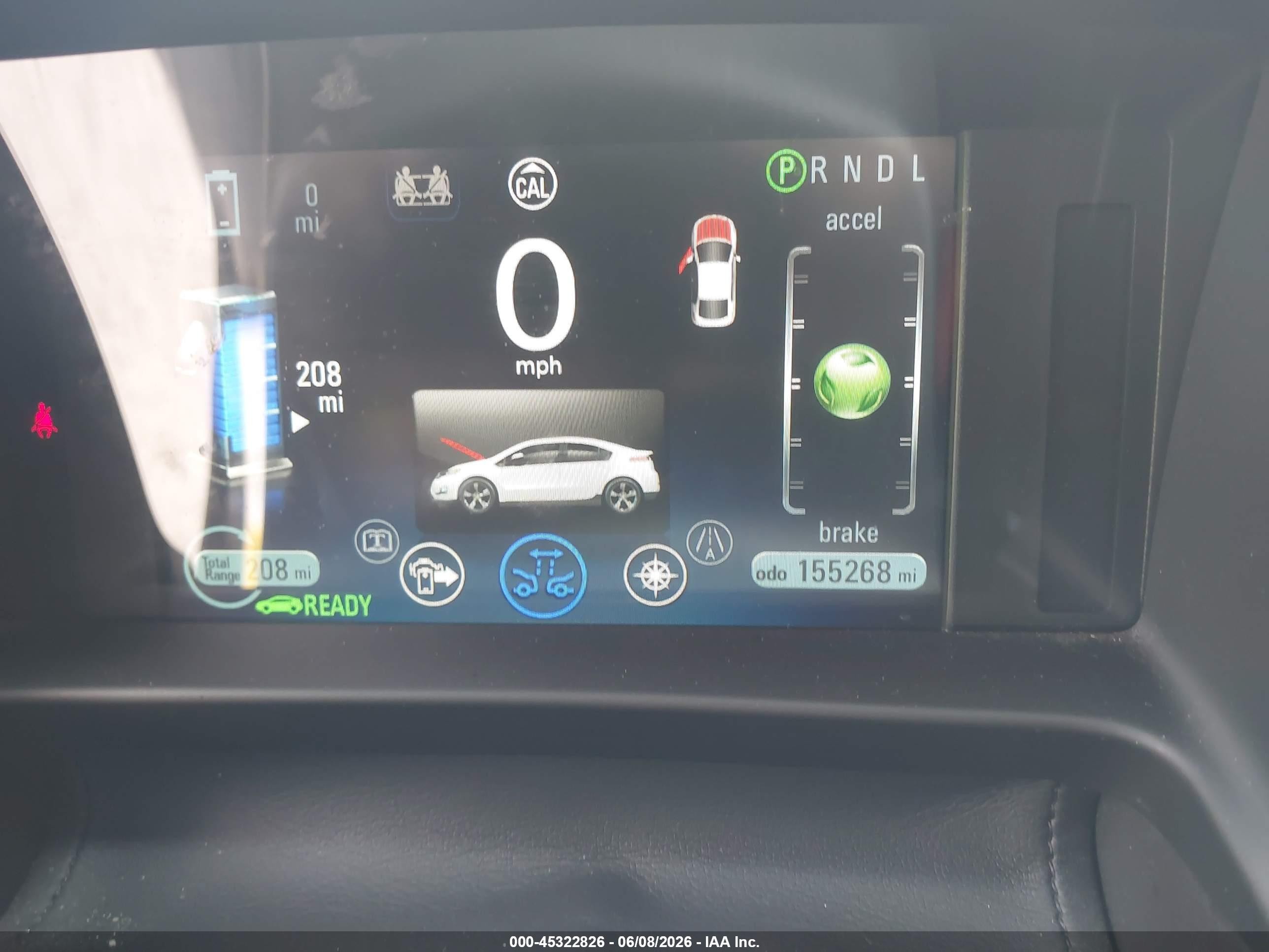 2013 Chevrolet Volt   Black vin: 1G1RH6E45DU148599