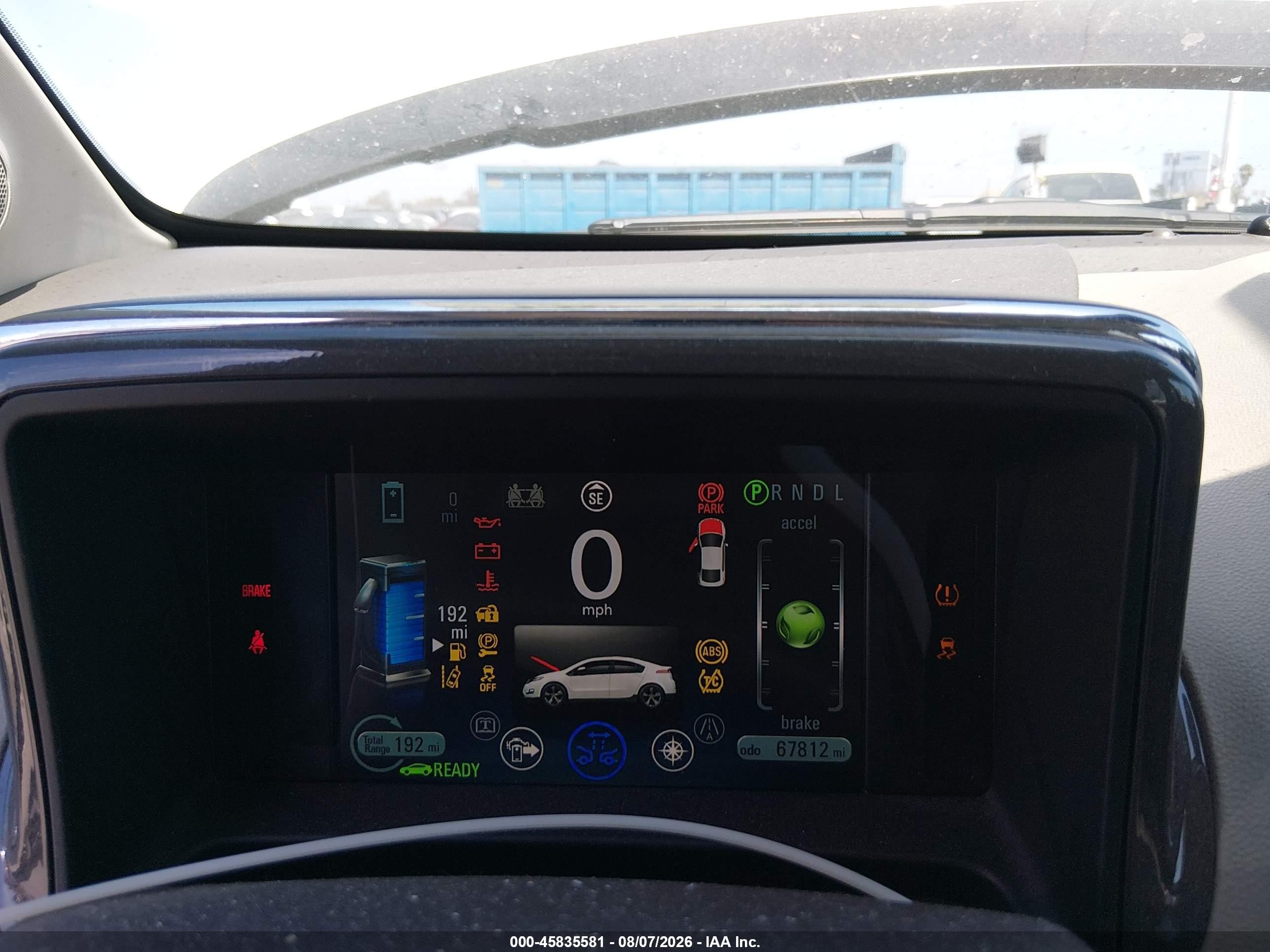 2014 Chevrolet Volt White vin: 1G1RH6E45EU137510