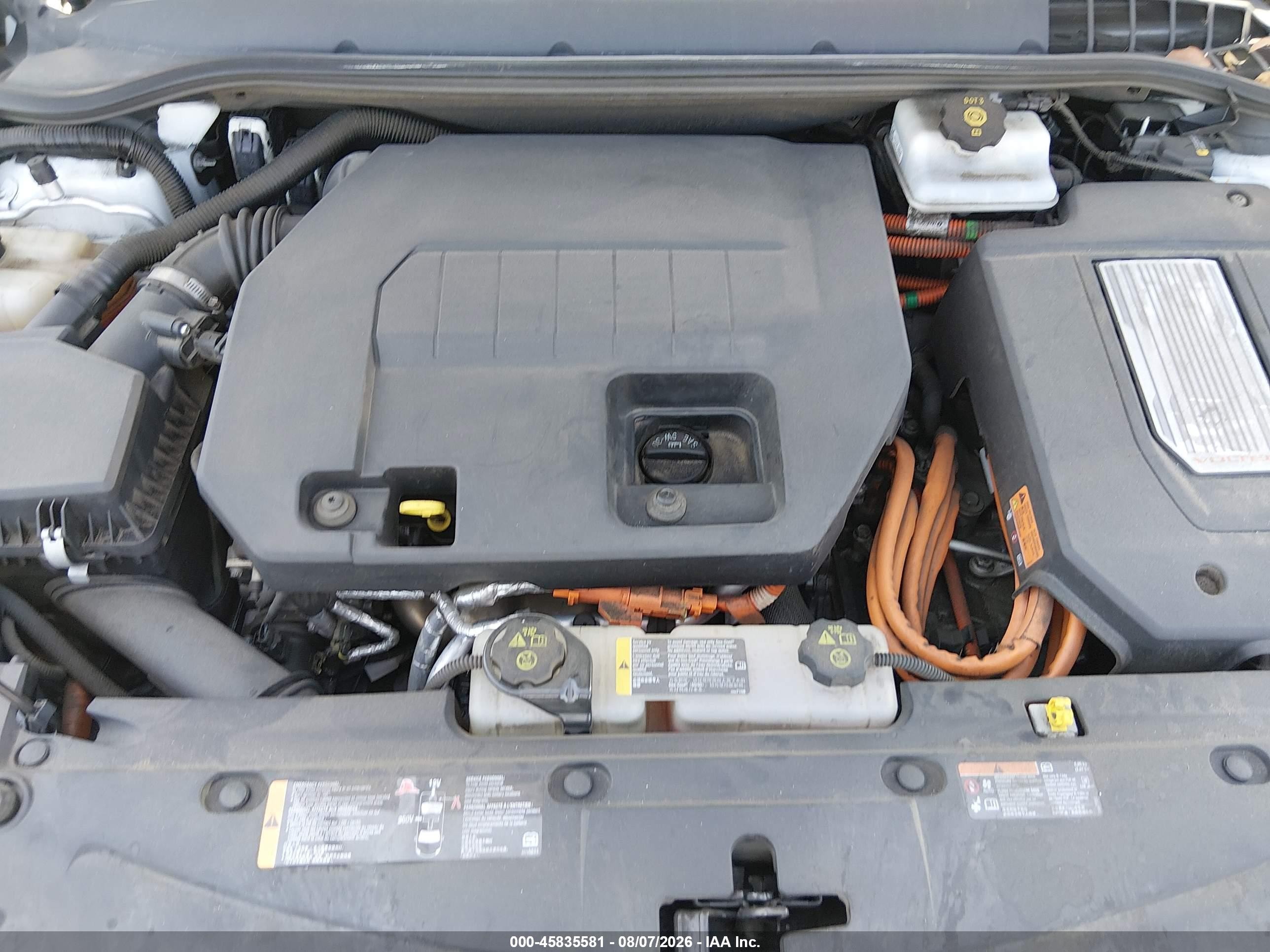 2014 Chevrolet Volt White vin: 1G1RH6E45EU137510