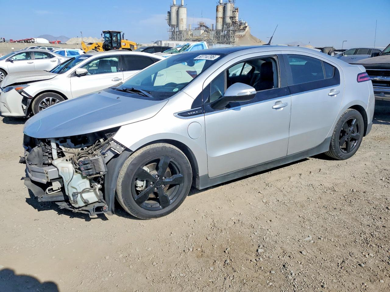 2012 Chevrolet Volt Silver vin: 1G1RH6E46CU122141