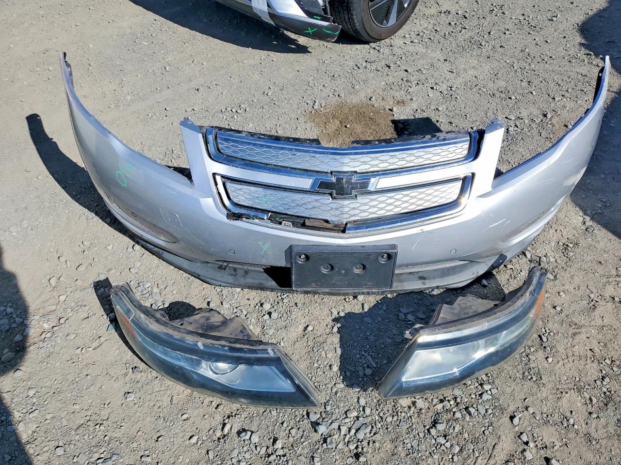 2012 Chevrolet Volt Silver vin: 1G1RH6E46CU122141