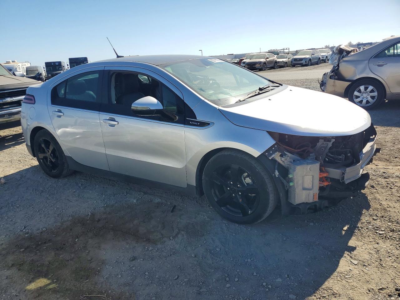 2012 Chevrolet Volt Silver vin: 1G1RH6E46CU122141