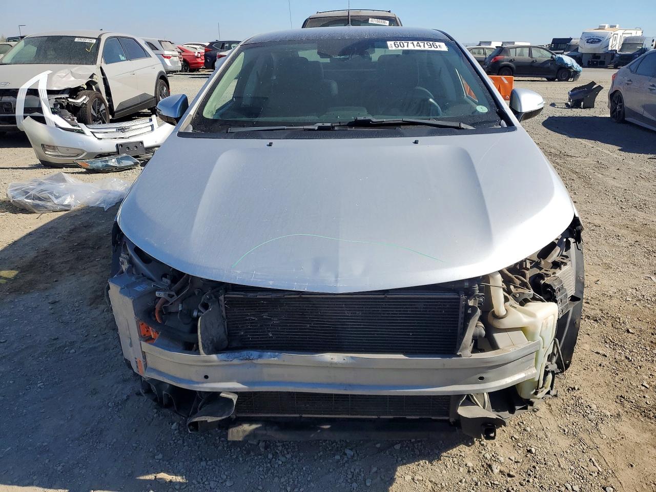 2012 Chevrolet Volt Silver vin: 1G1RH6E46CU122141