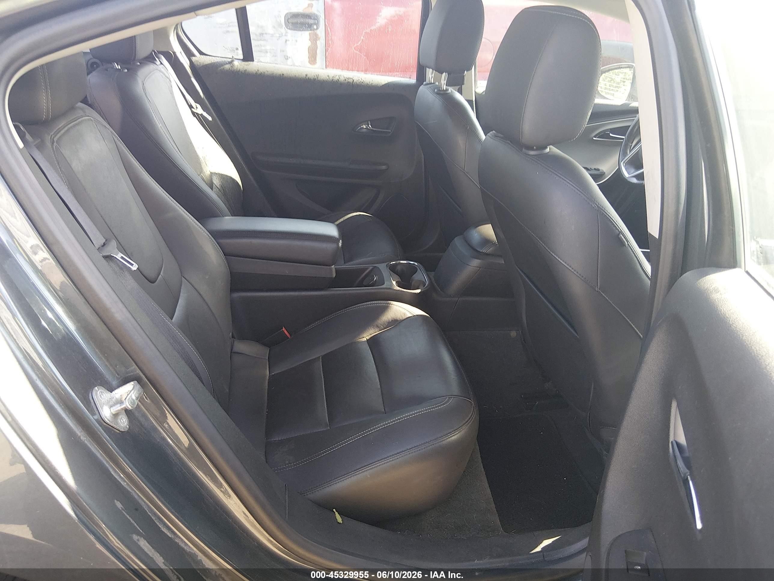 2013 Chevrolet Volt   Gray vin: 1G1RH6E46DU107222