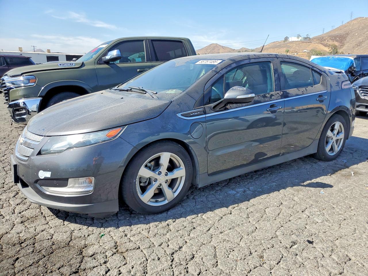 2013 Chevrolet Volt Charcoal vin: 1G1RH6E46DU123730