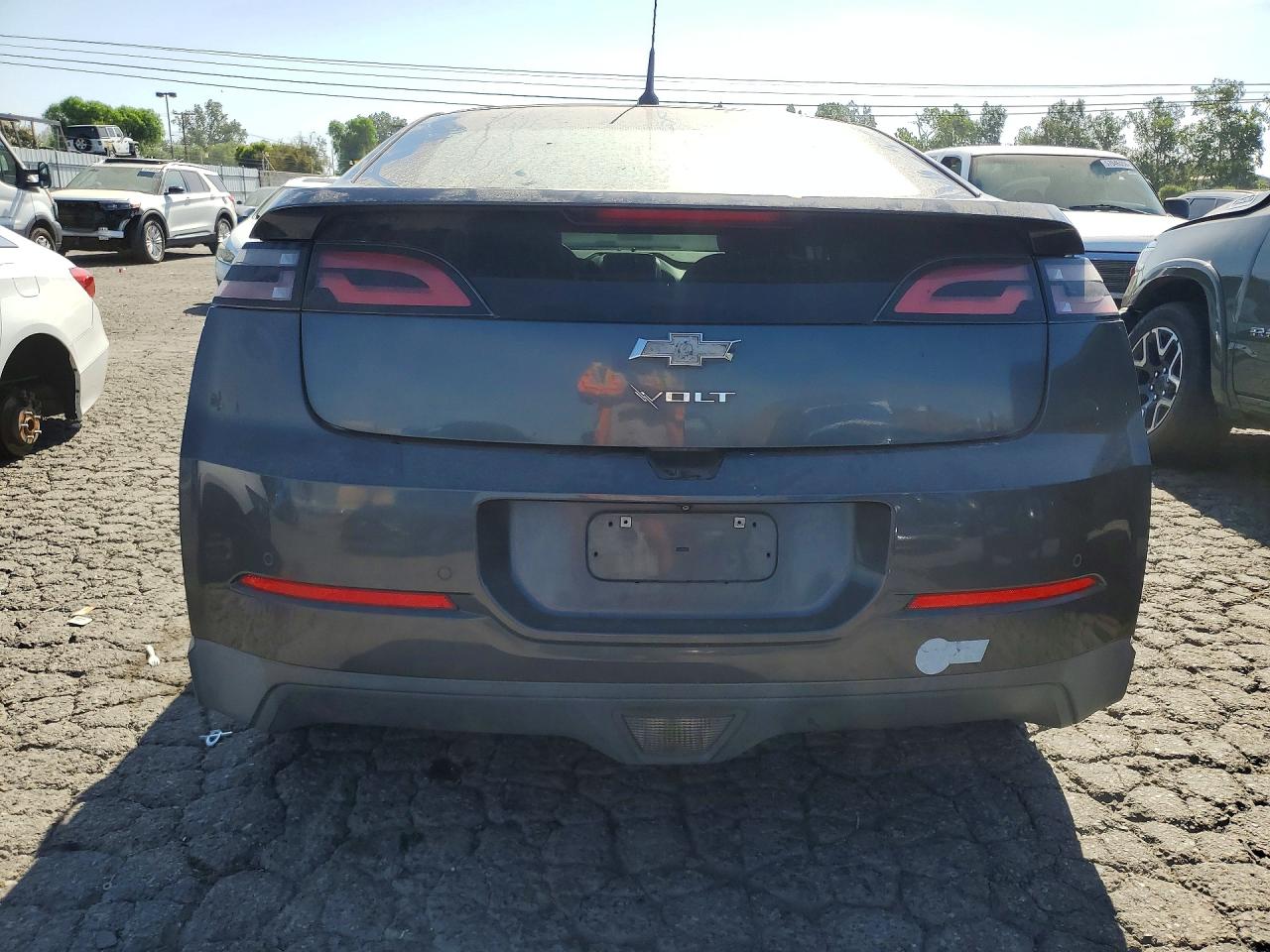 2013 Chevrolet Volt Charcoal vin: 1G1RH6E46DU123730