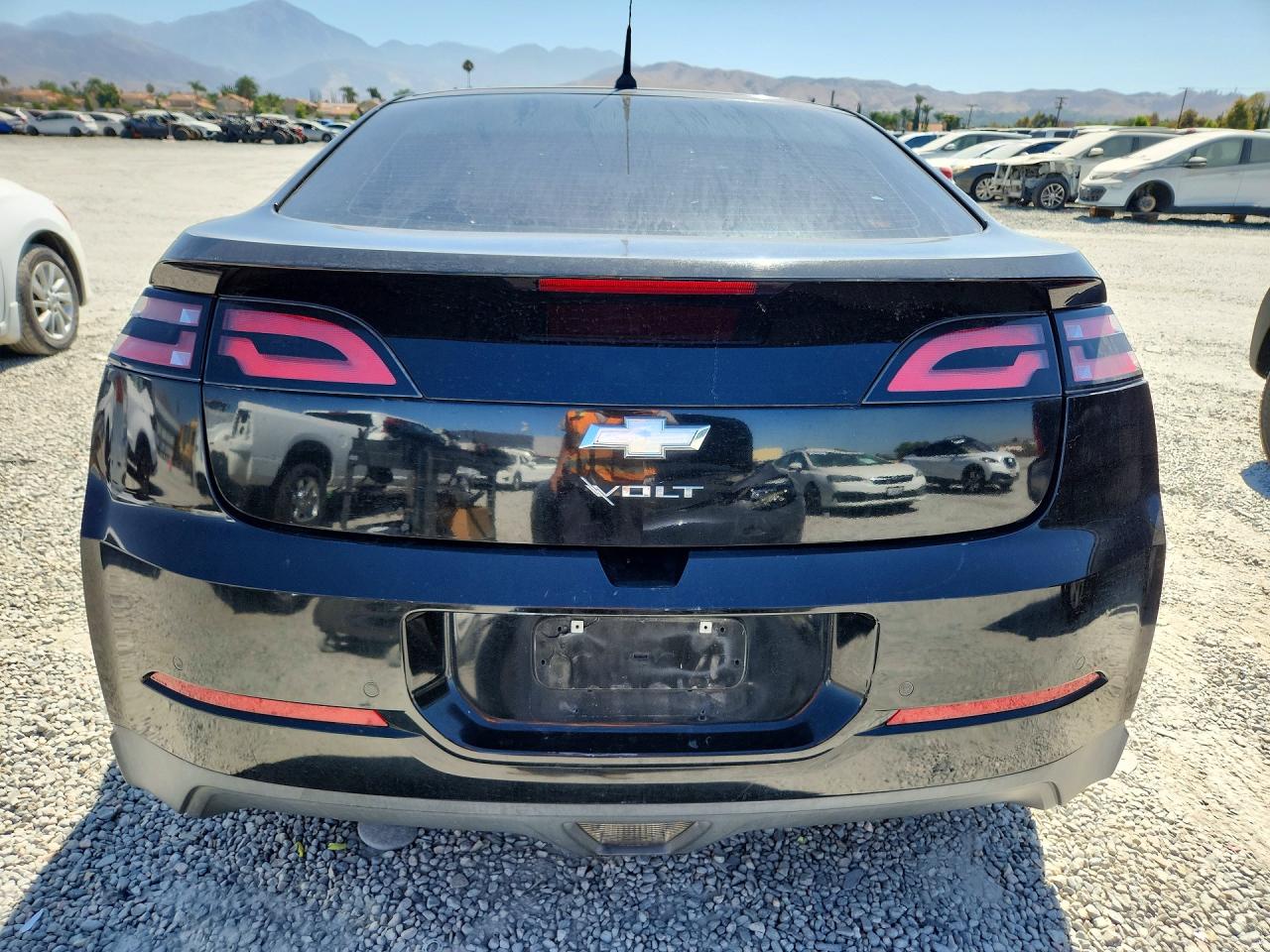 2014 Chevrolet Volt Black vin: 1G1RH6E46EU128587