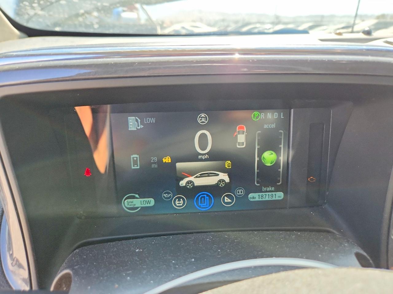 2014 Chevrolet Volt Black vin: 1G1RH6E46EU128587