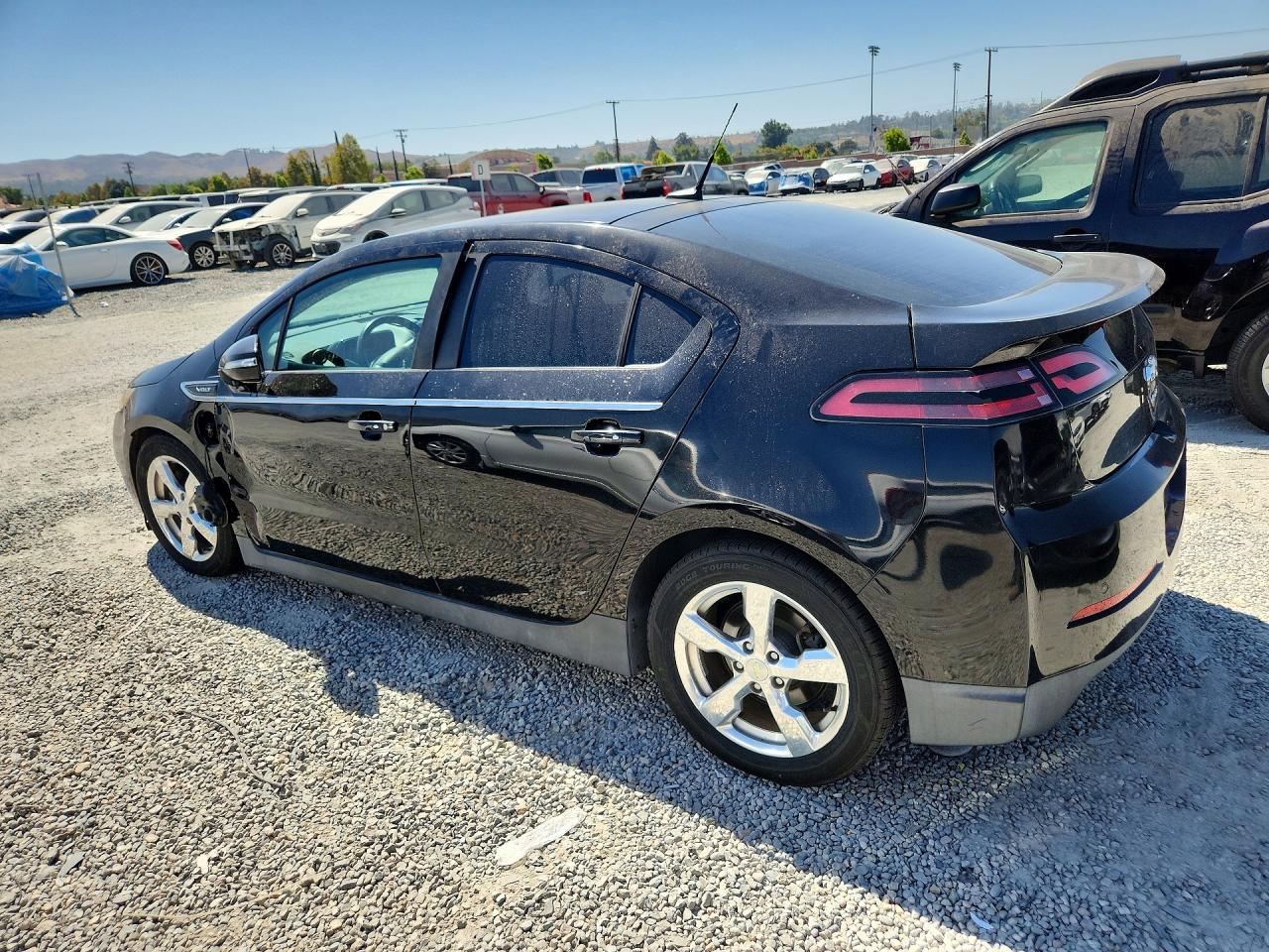 2014 Chevrolet Volt Black vin: 1G1RH6E46EU128587