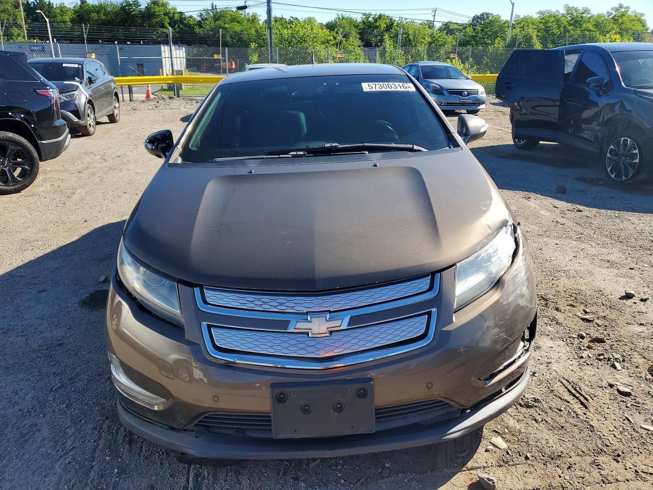 2014 Chevrolet Volt Brown vin: 1G1RH6E46EU146572
