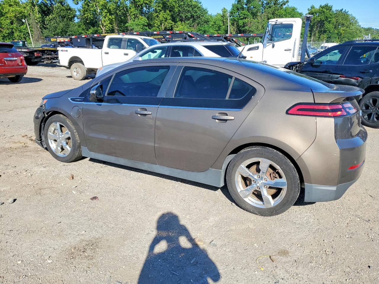 2014 Chevrolet Volt Brown vin: 1G1RH6E46EU146572