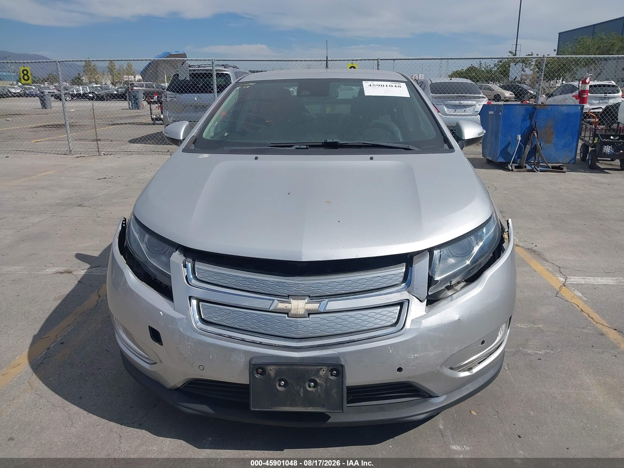 2013 Chevrolet Volt   Silver vin: 1G1RH6E47DU104314