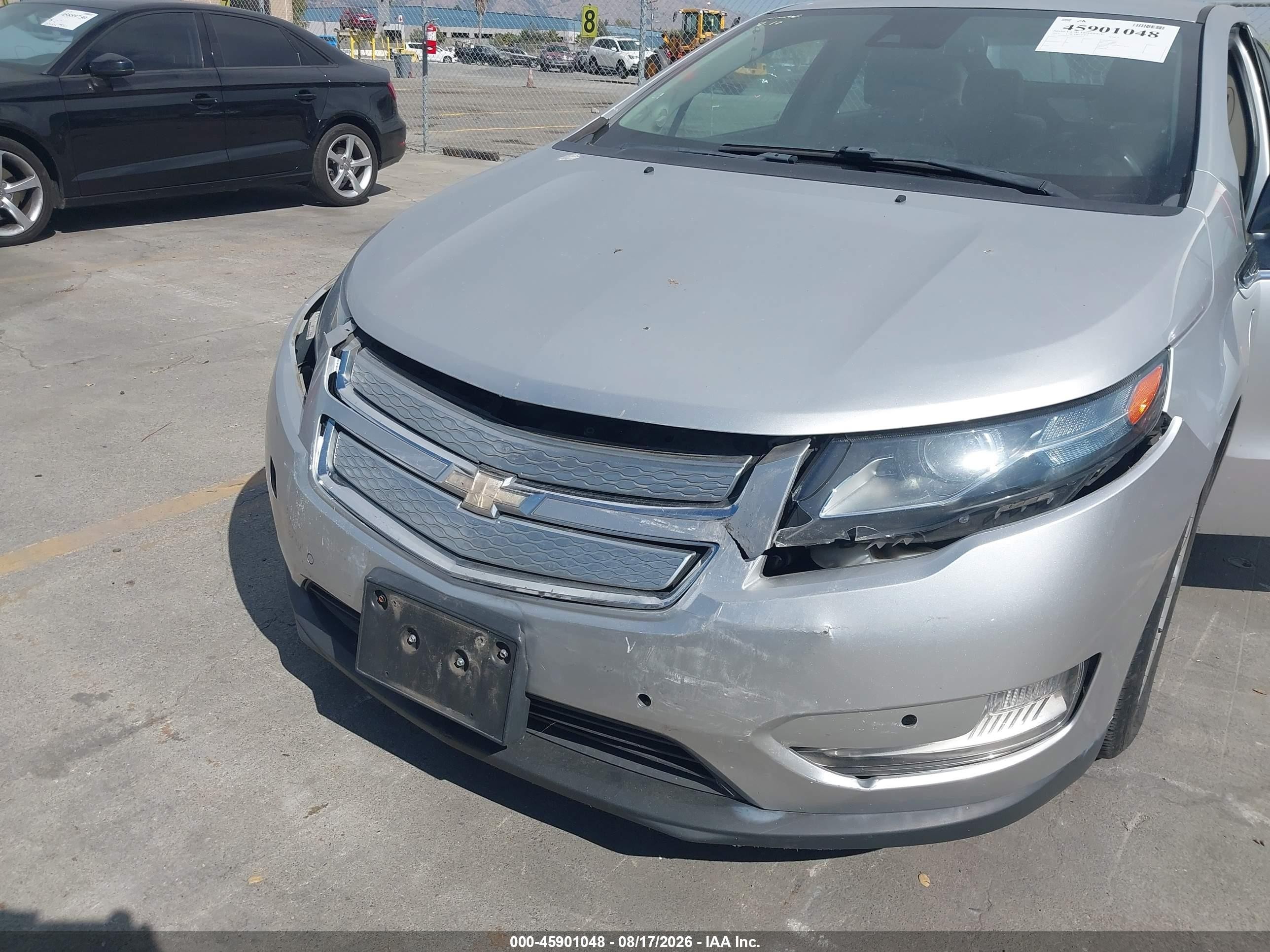 2013 Chevrolet Volt   Silver vin: 1G1RH6E47DU104314