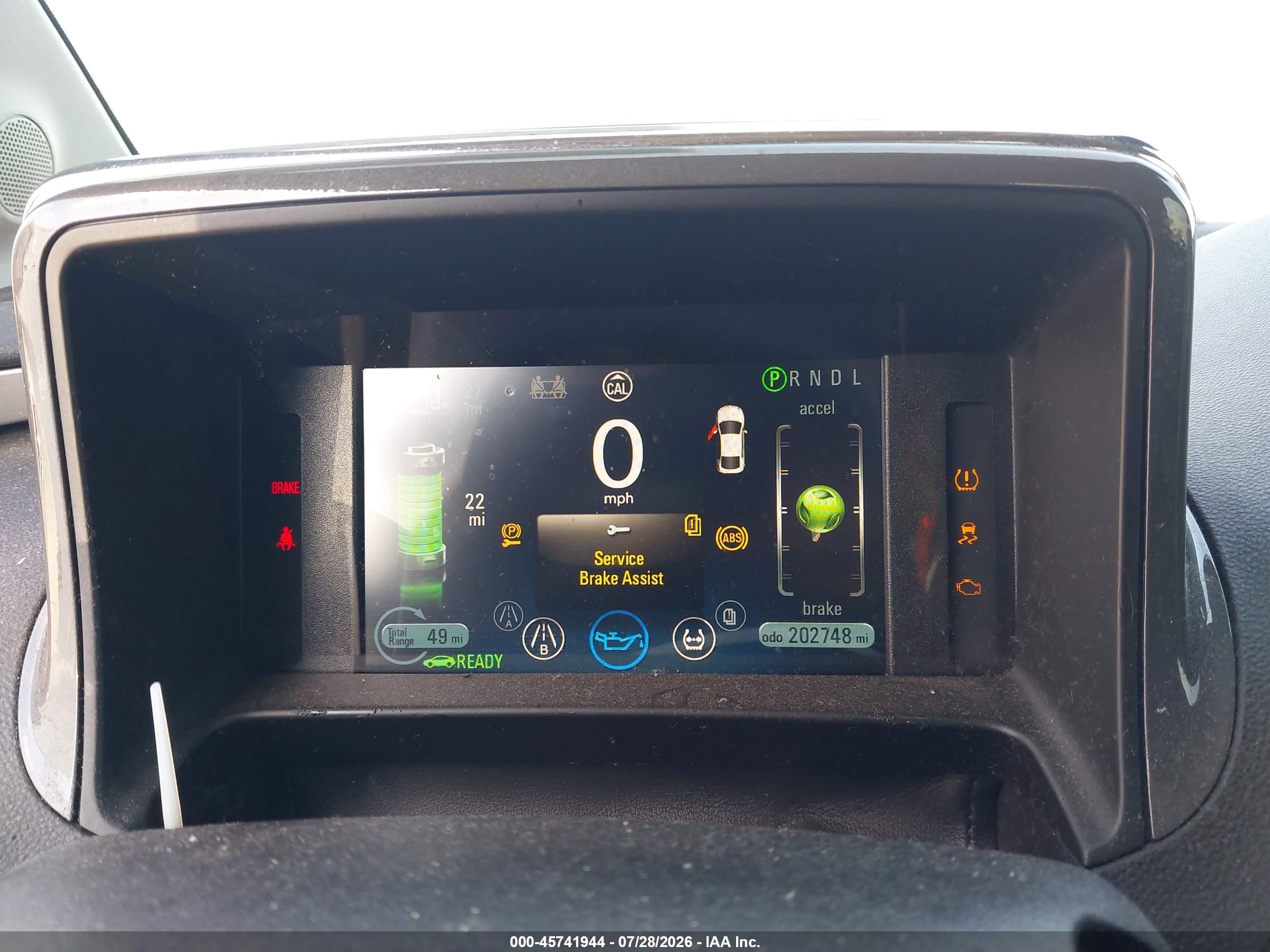 2013 Chevrolet Volt Красный vin: 1G1RH6E47DU119976