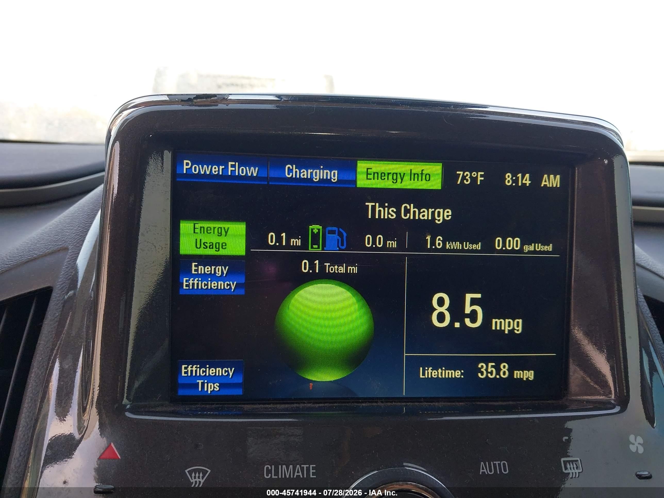 2013 Chevrolet Volt Красный vin: 1G1RH6E47DU119976