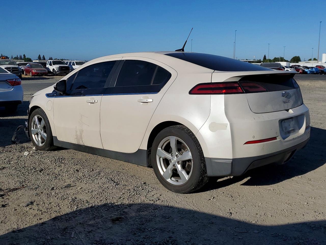 2014 Chevrolet Volt White vin: 1G1RH6E47EU158584