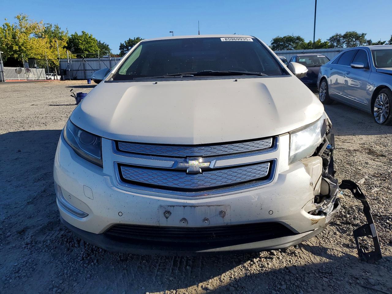 2014 Chevrolet Volt White vin: 1G1RH6E47EU158584