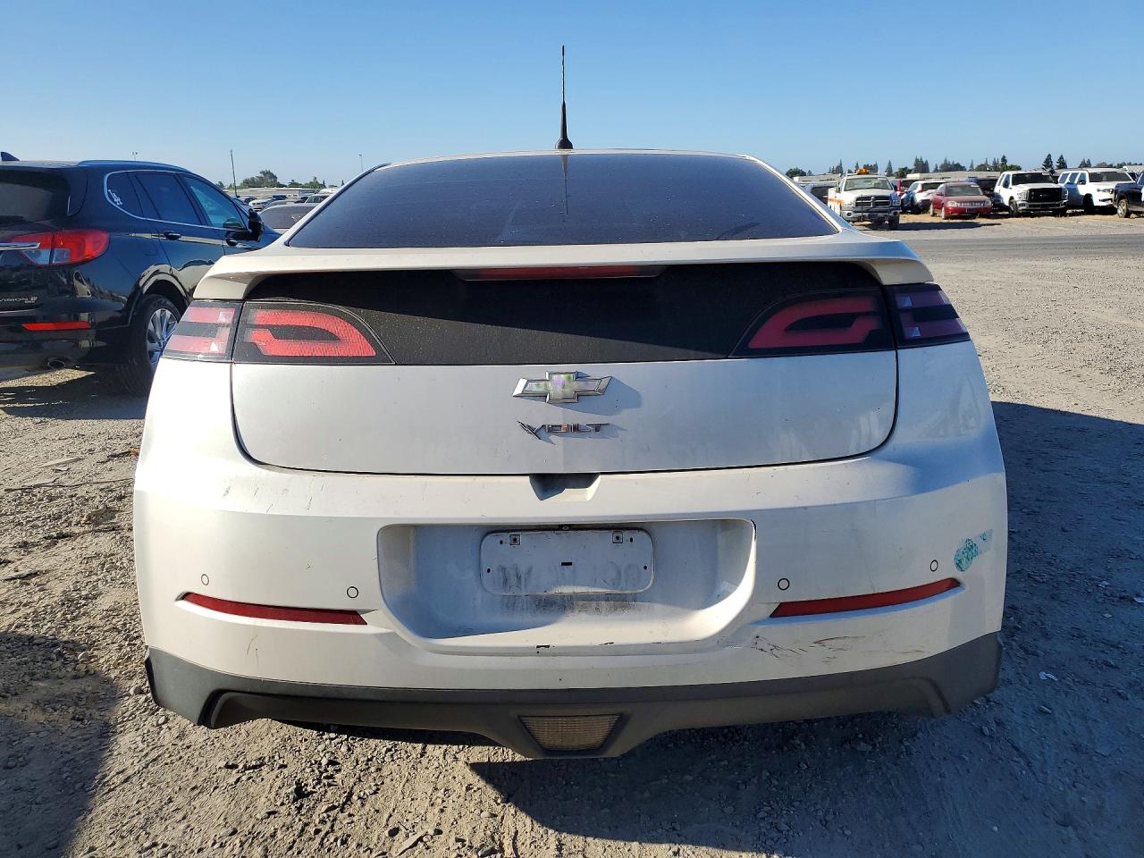 2014 Chevrolet Volt White vin: 1G1RH6E47EU158584