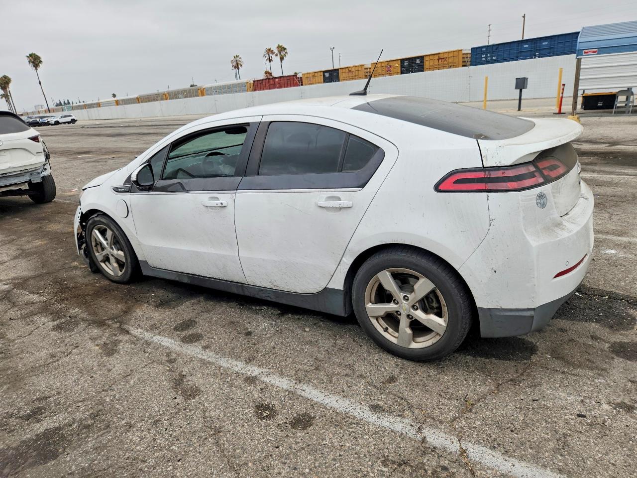 2014 Chevrolet Volt White vin: 1G1RH6E47EU172579