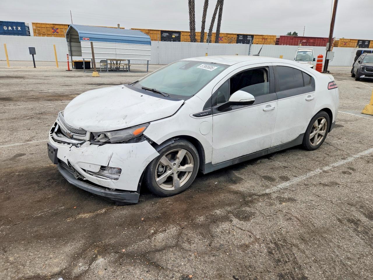 2014 Chevrolet Volt White vin: 1G1RH6E47EU172579