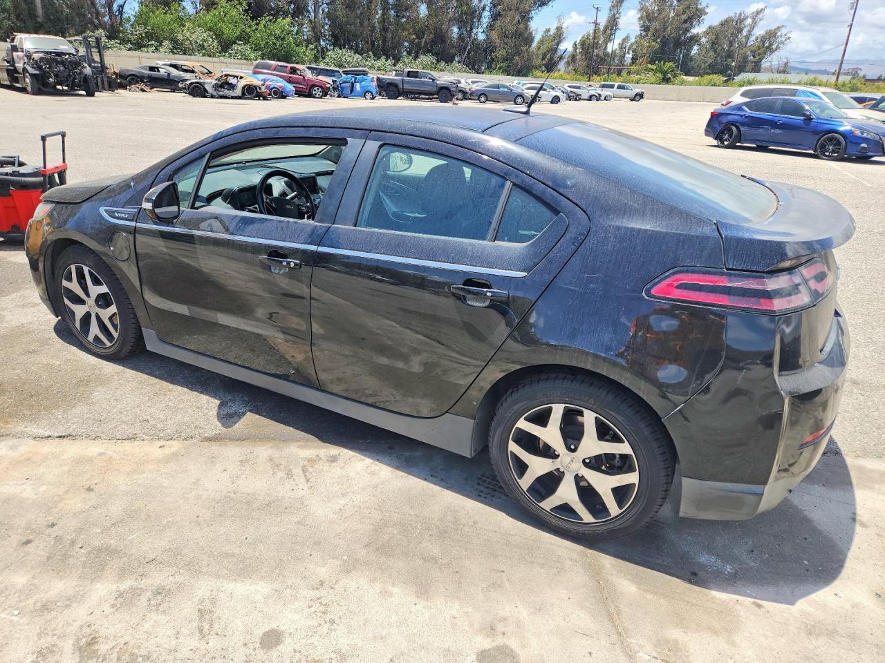 2012 Chevrolet Volt Black vin: 1G1RH6E48CU125719