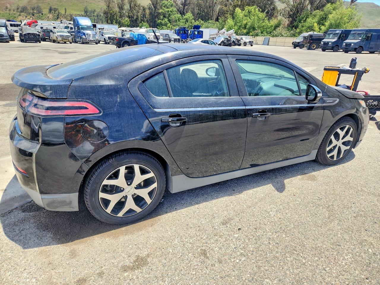 2012 Chevrolet Volt Black vin: 1G1RH6E48CU125719