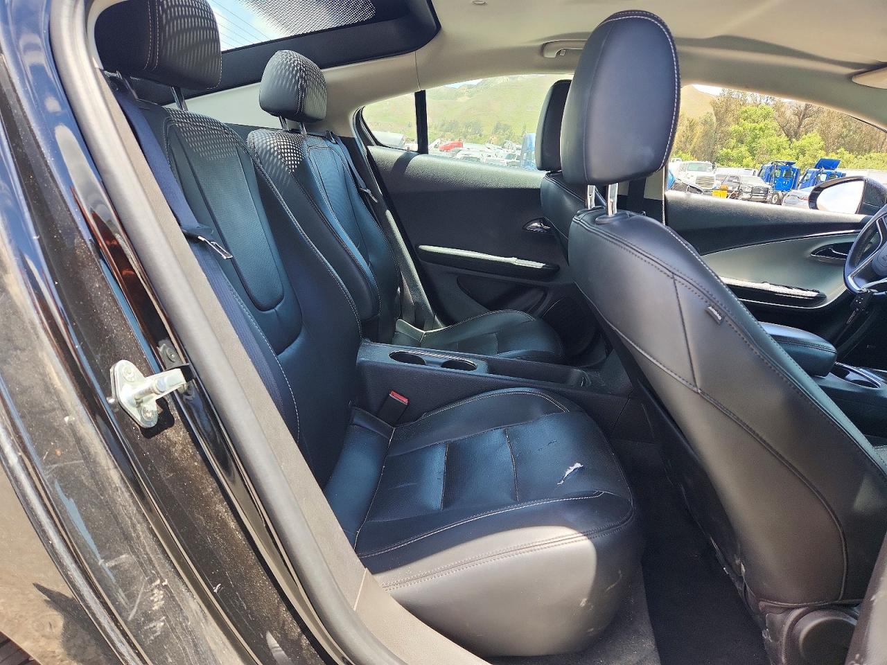 2012 Chevrolet Volt Black vin: 1G1RH6E48CU125719