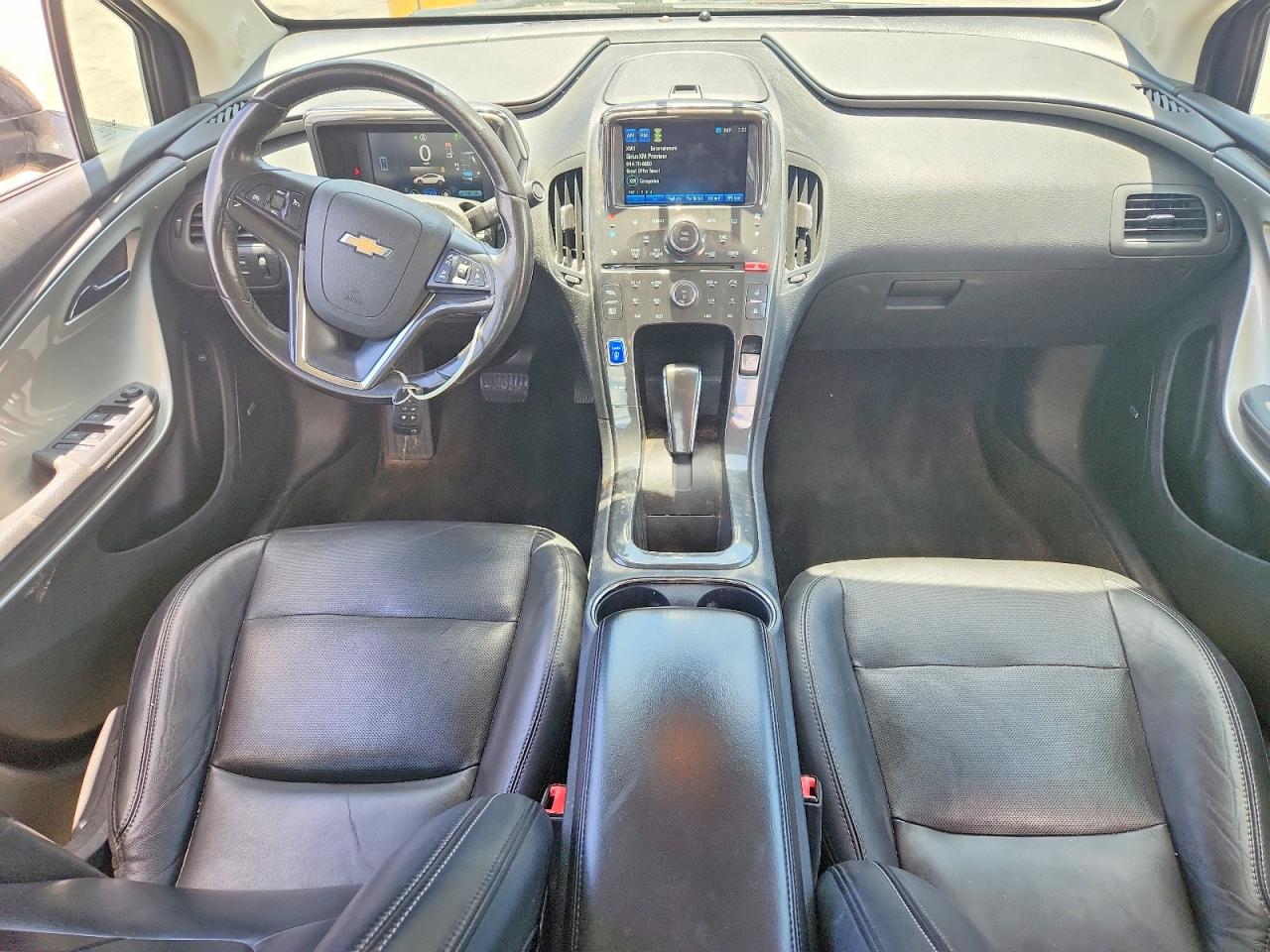 2012 Chevrolet Volt Black vin: 1G1RH6E48CU125719