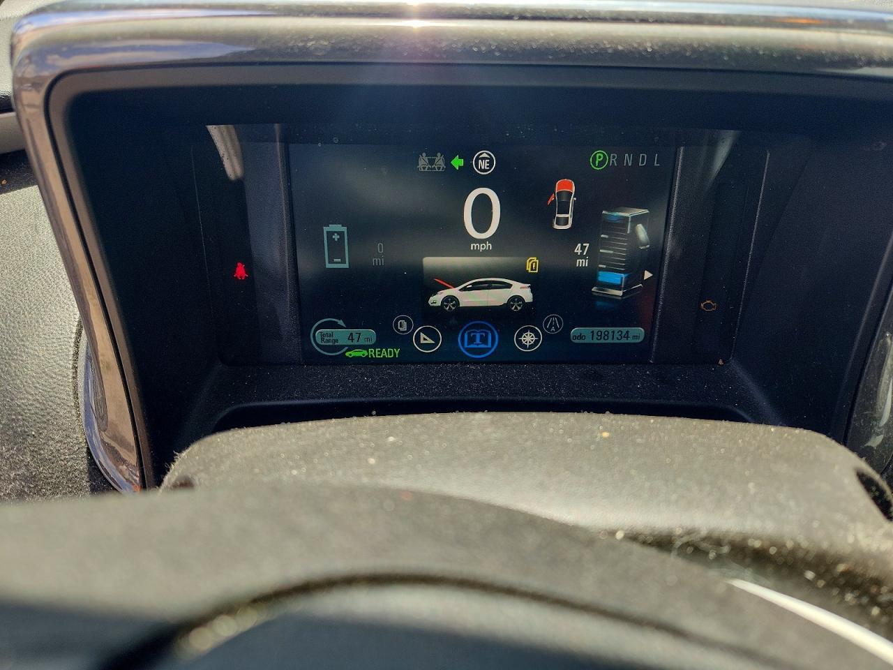 2012 Chevrolet Volt Black vin: 1G1RH6E48CU125719