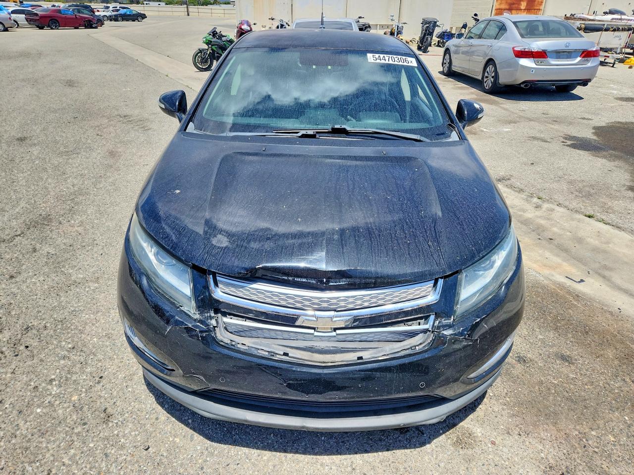 2012 Chevrolet Volt Black vin: 1G1RH6E48CU125719