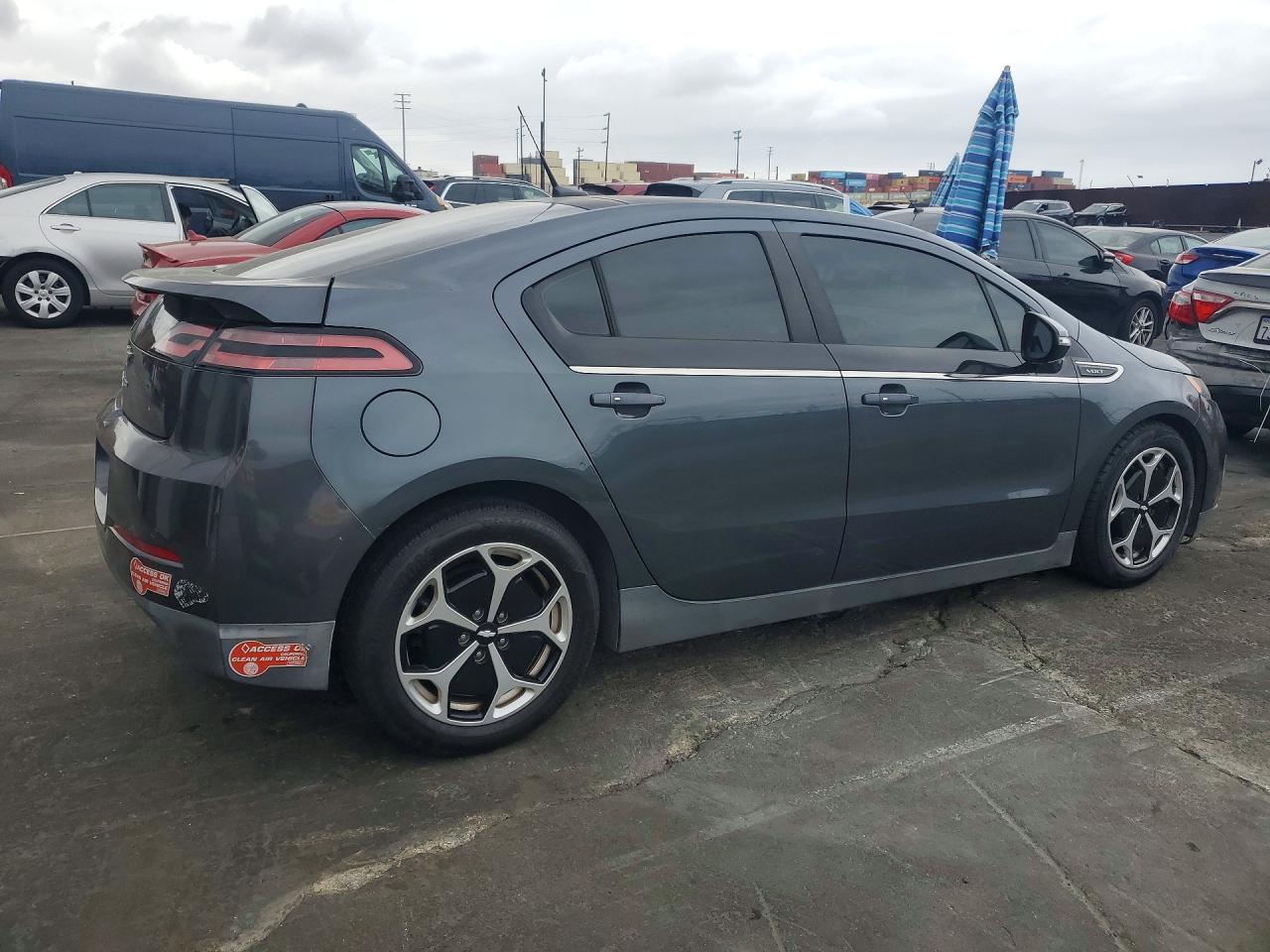 2013 Chevrolet Volt Gray vin: 1G1RH6E48DU108677
