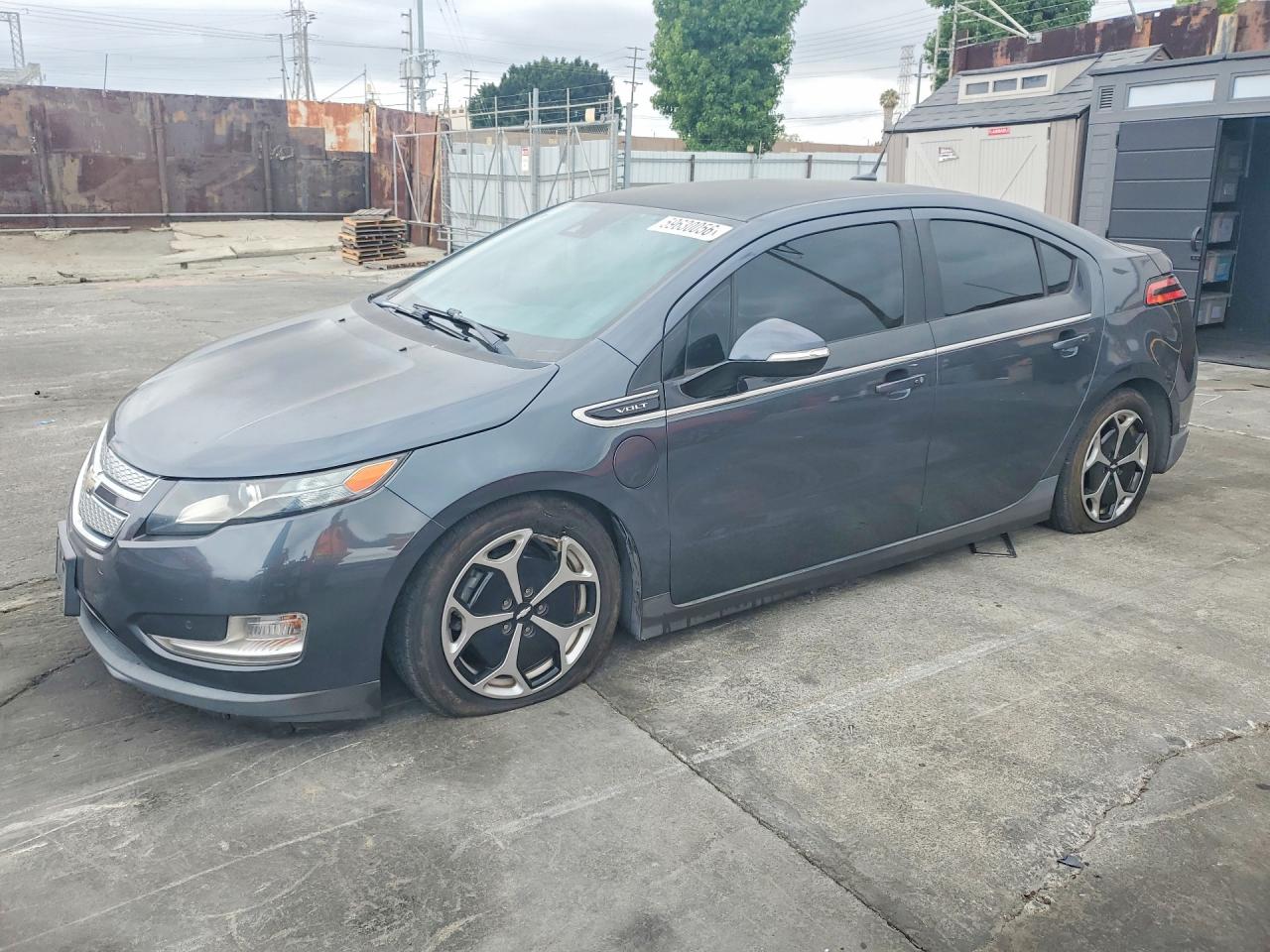 2013 Chevrolet Volt Gray vin: 1G1RH6E48DU108677