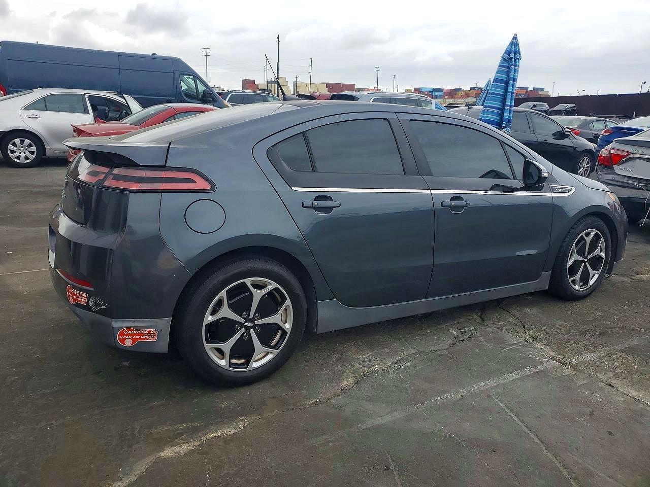 2013 Chevrolet Volt Gray vin: 1G1RH6E48DU108677