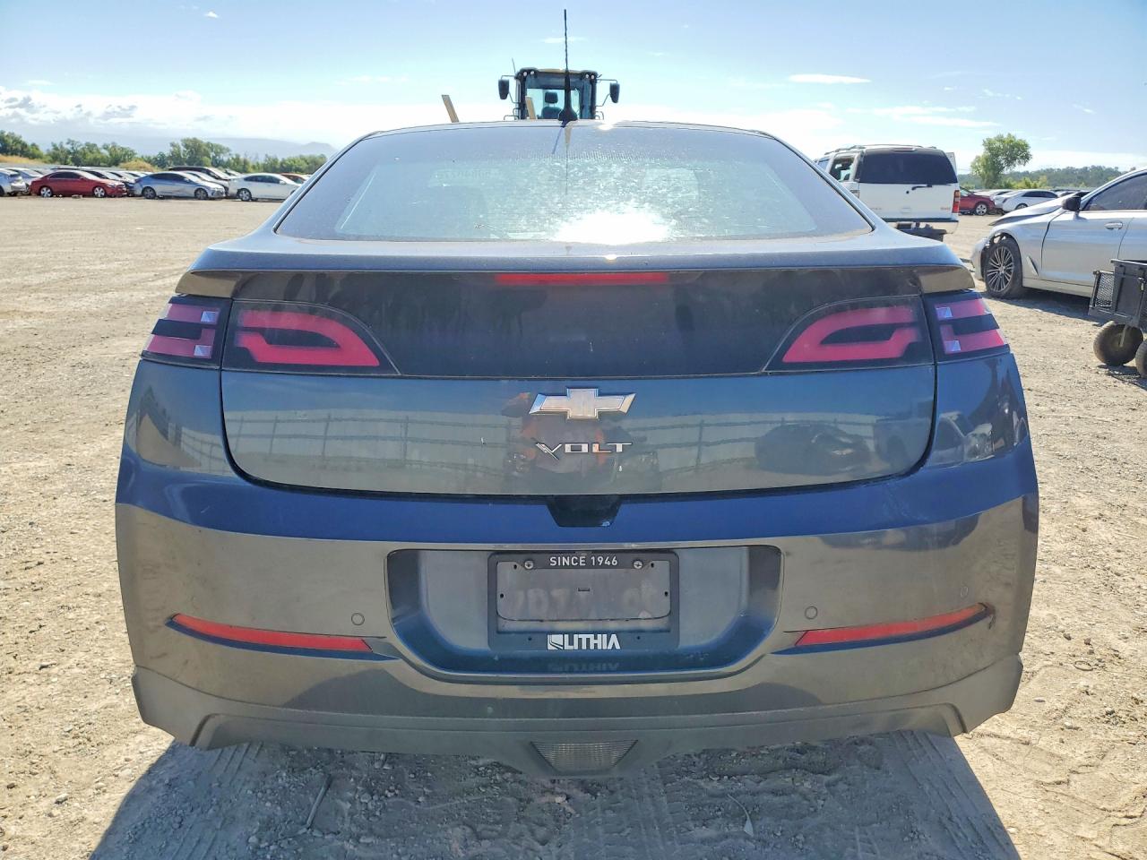 2013 Chevrolet Volt Gray vin: 1G1RH6E48DU137757