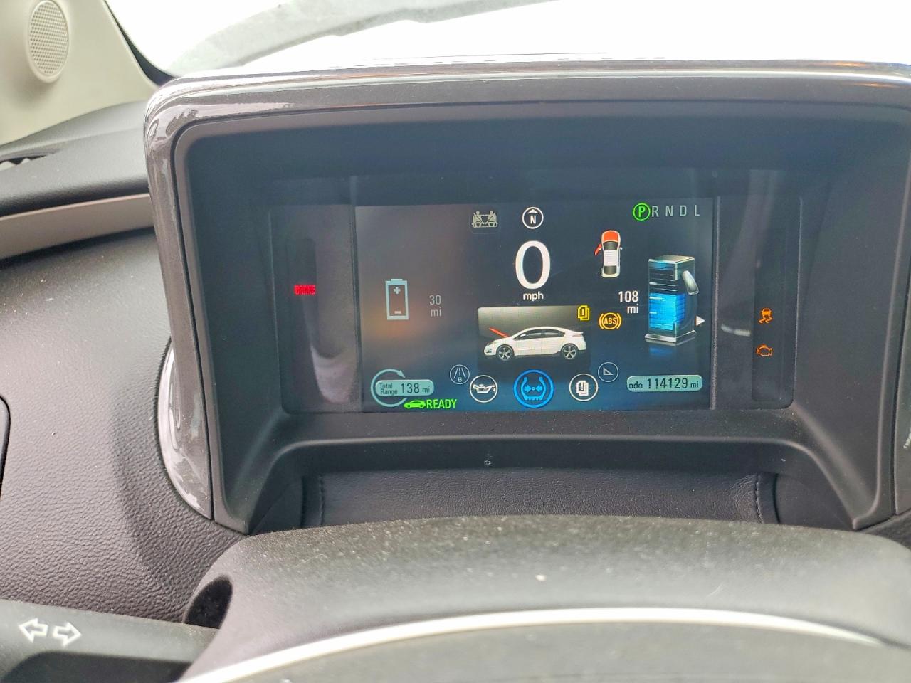 2013 Chevrolet Volt White vin: 1G1RH6E48DU144546