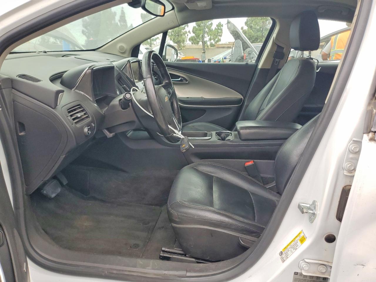 2013 Chevrolet Volt White vin: 1G1RH6E48DU144546