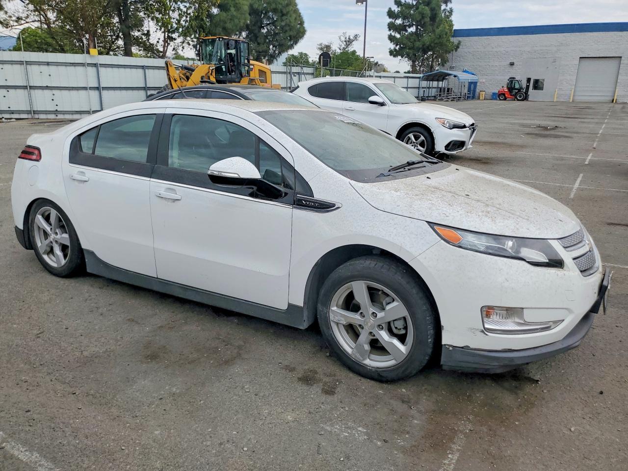 2013 Chevrolet Volt White vin: 1G1RH6E48DU144546