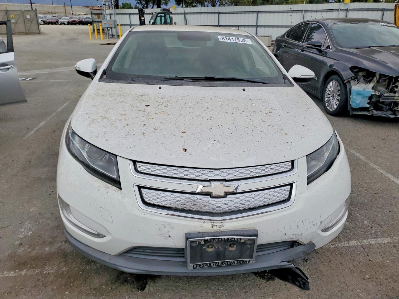 2013 Chevrolet Volt White vin: 1G1RH6E48DU144546