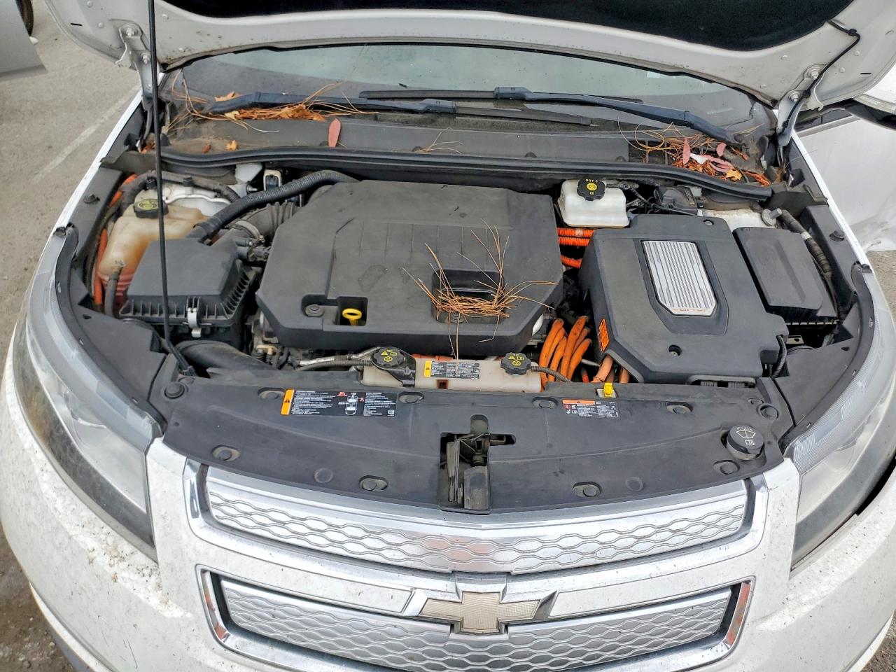 2013 Chevrolet Volt White vin: 1G1RH6E48DU144546