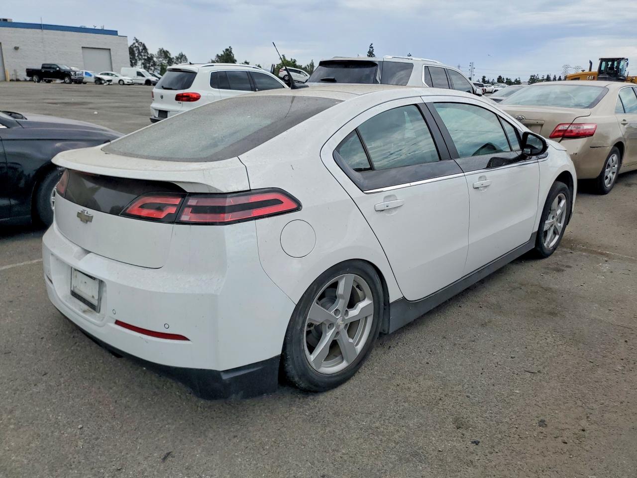 2013 Chevrolet Volt White vin: 1G1RH6E48DU144546