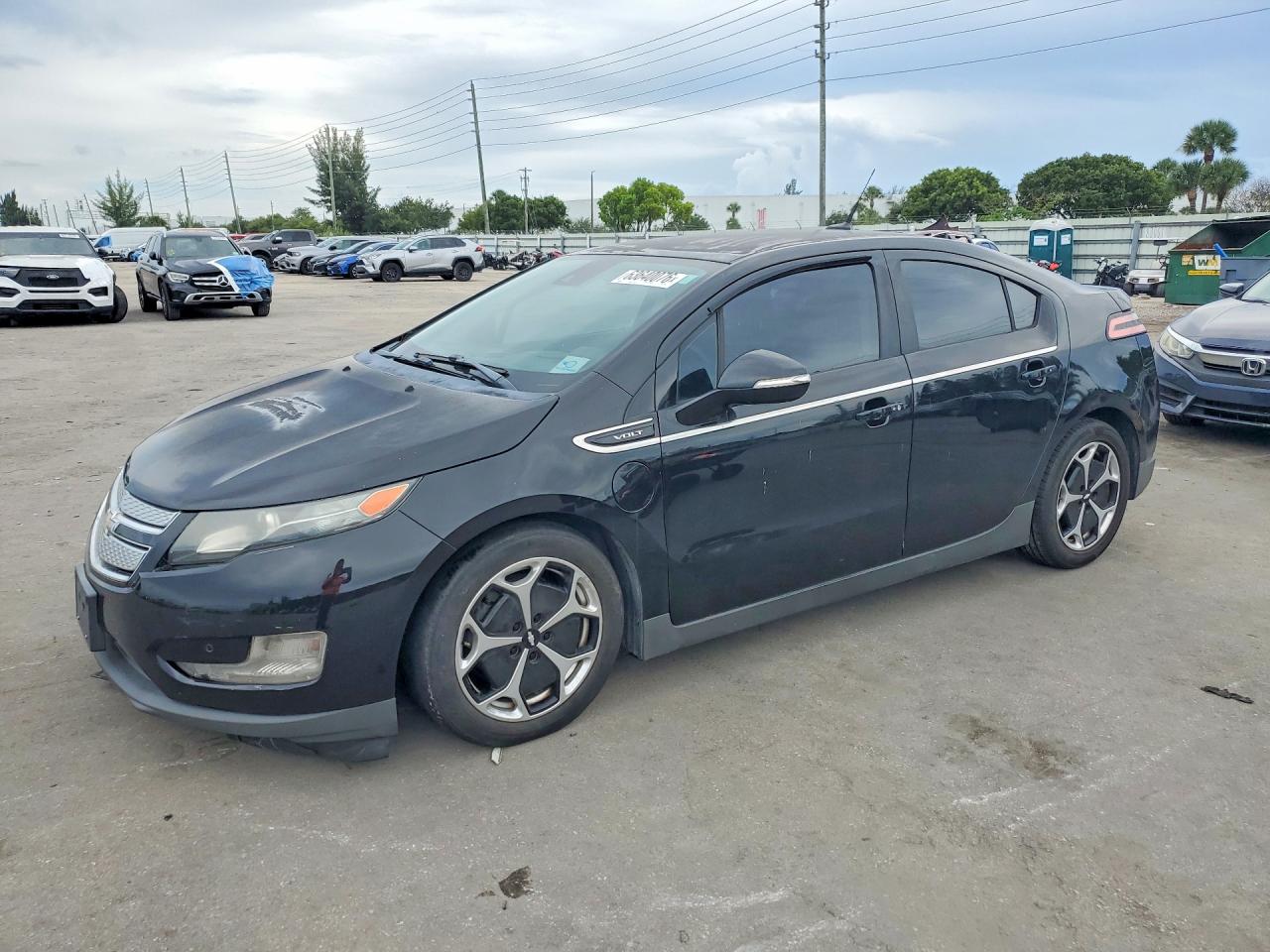 2014 Chevrolet Volt Black vin: 1G1RH6E48EU151806